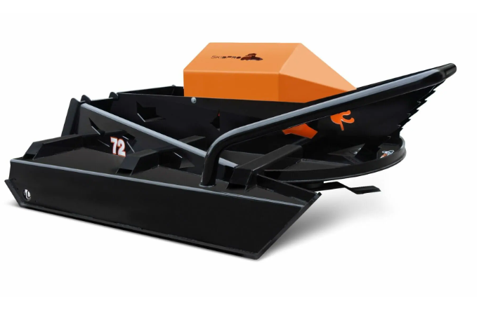 Skid Pro High Flow X4 - Open Front Industrial High Flow Brush Cutter