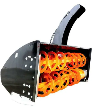 Skid Pro Double Auger High Flow Snow Blower